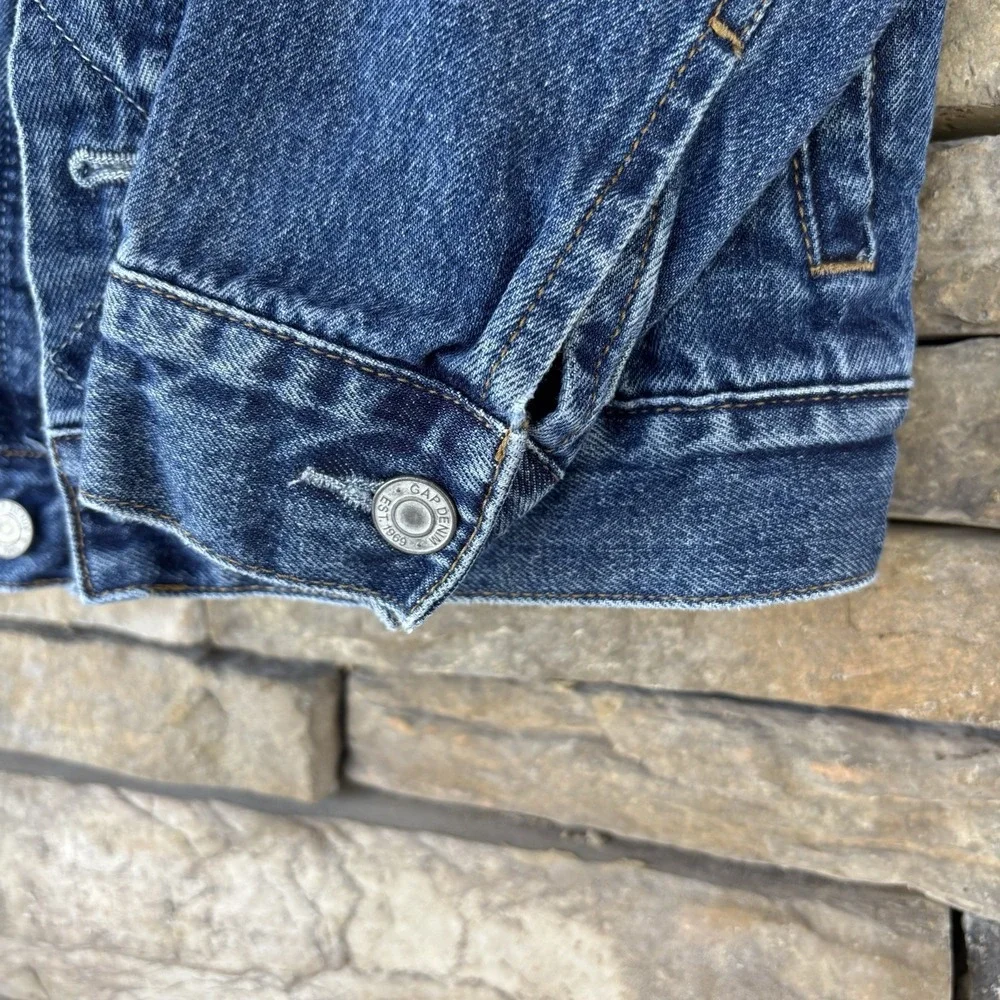 GAP For Good Denim Jean Jacket‎ Blue Girl's Size Medium